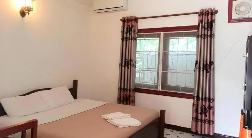 Bed in Khamsaner Hotel