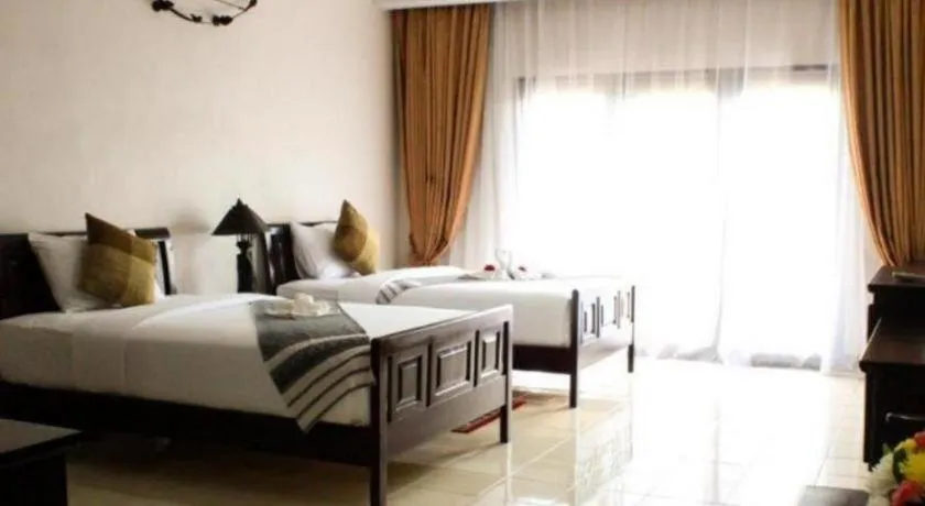 Bed in Daosavanh Resort & Spa Hotel