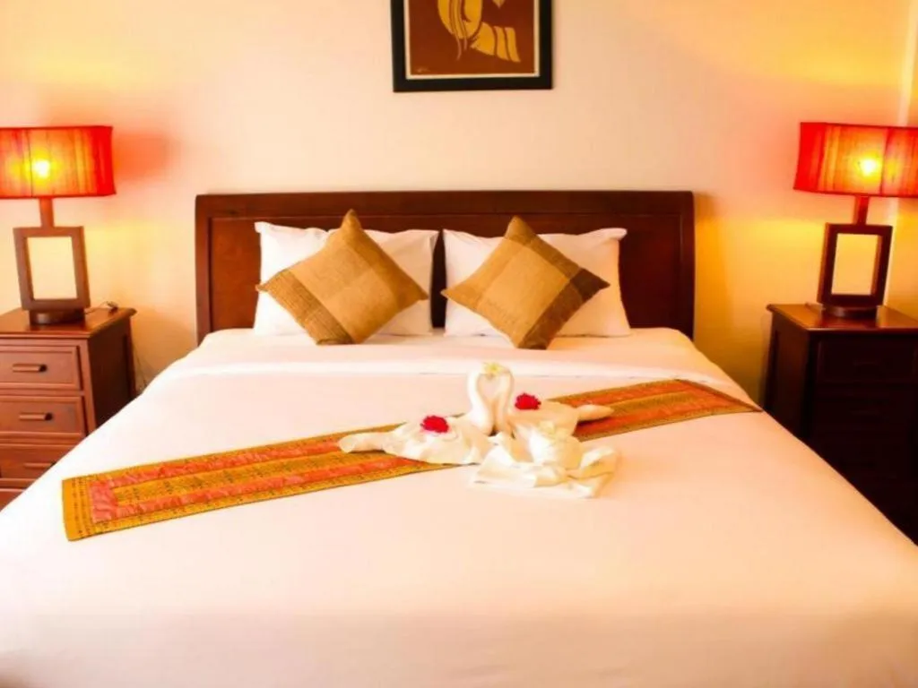 Bed in Daosavanh Resort & Spa Hotel