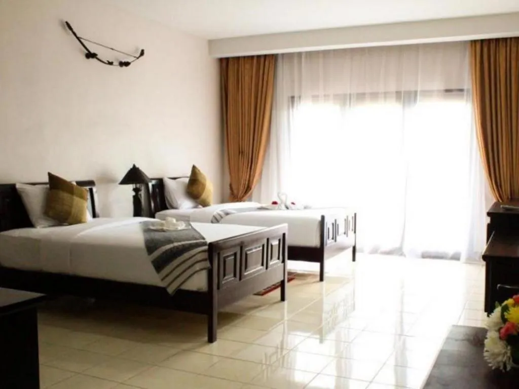 Bed in Daosavanh Resort & Spa Hotel