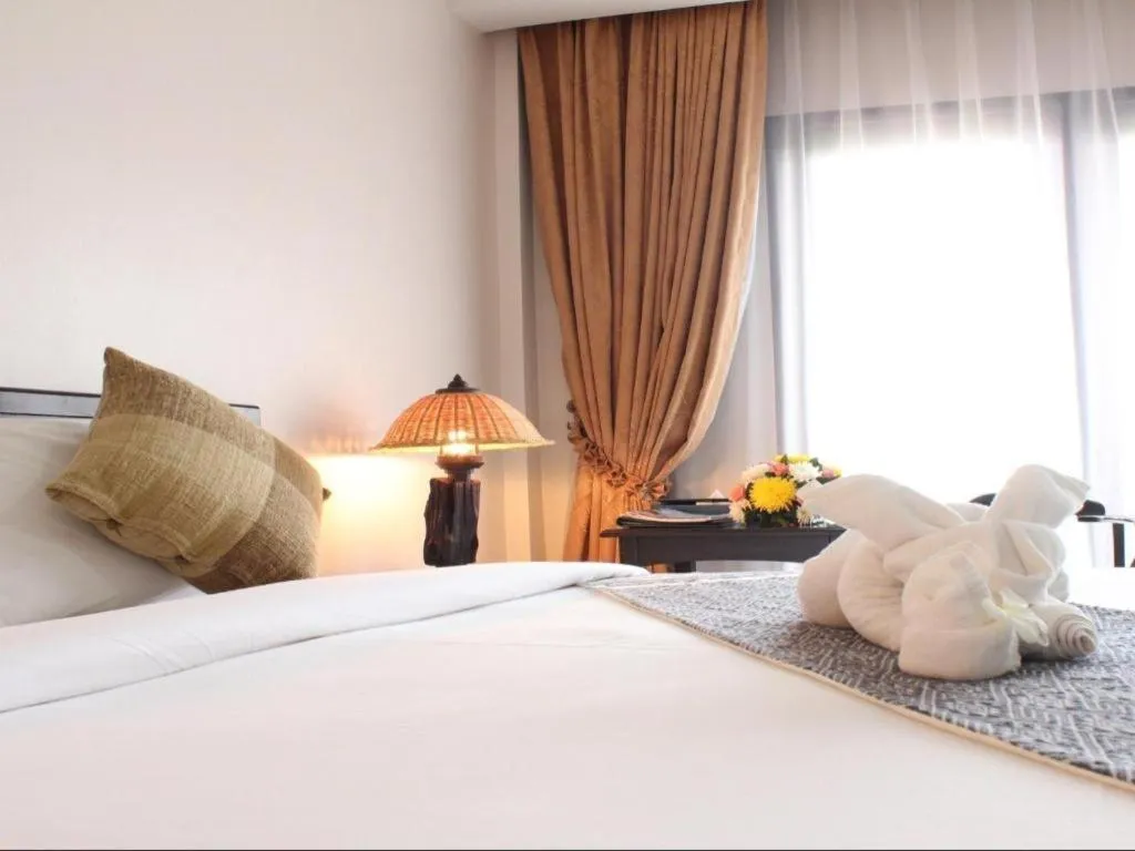 Bed in Daosavanh Resort & Spa Hotel