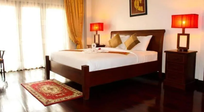 Bed in Daosavanh Resort & Spa Hotel
