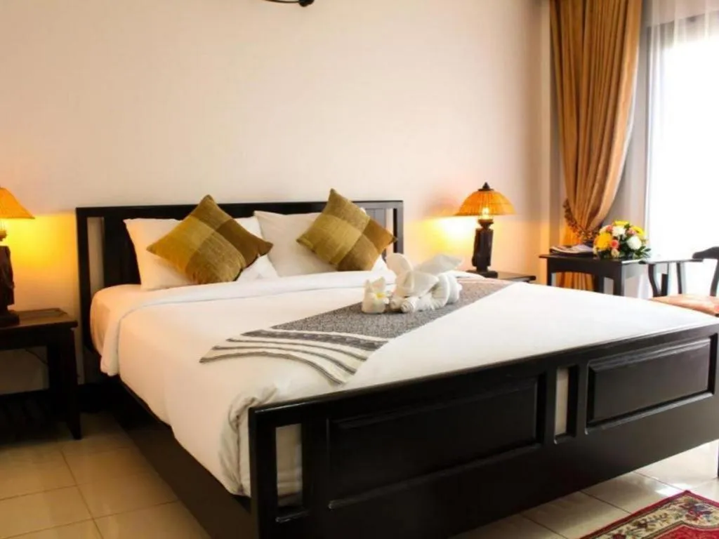 Bed in Daosavanh Resort & Spa Hotel