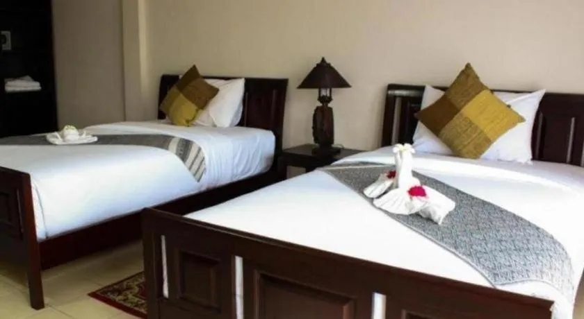 Bed in Daosavanh Resort & Spa Hotel