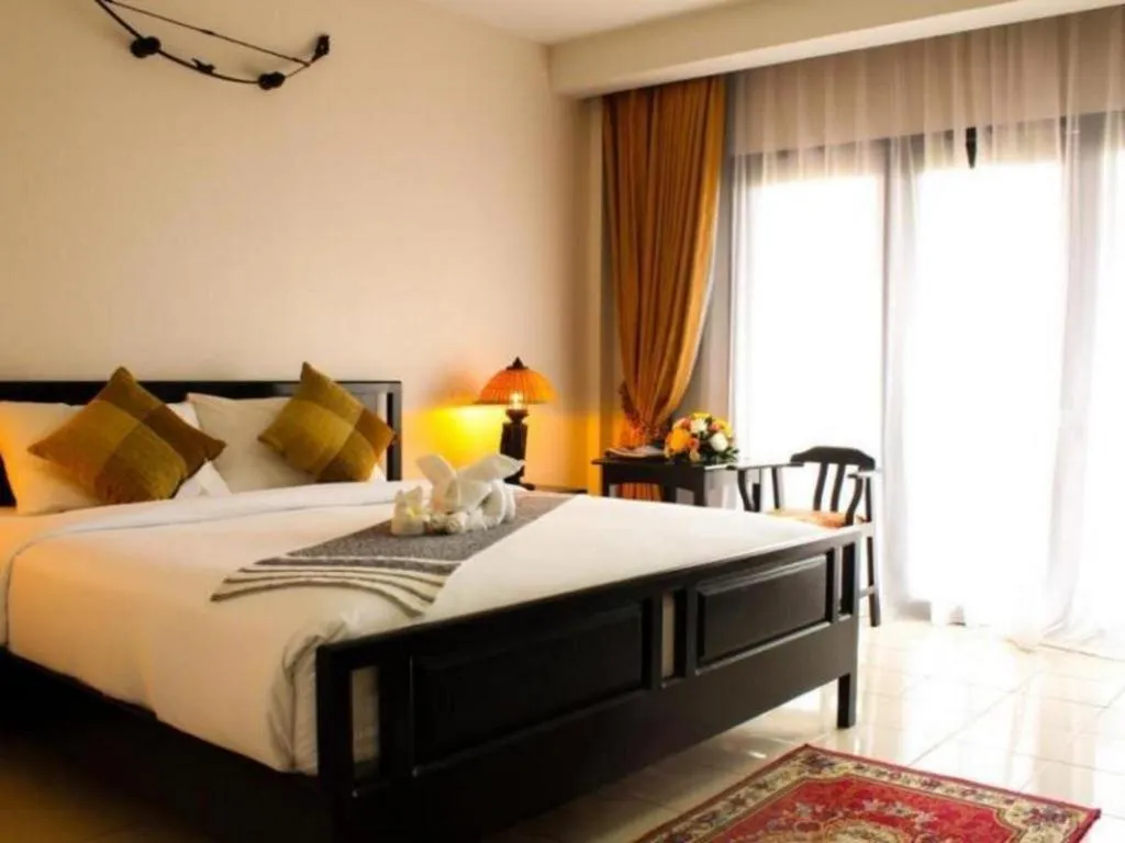 Bed in Daosavanh Resort & Spa Hotel