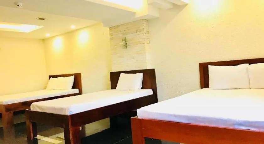 Bed in Whale Ocean View Hotel