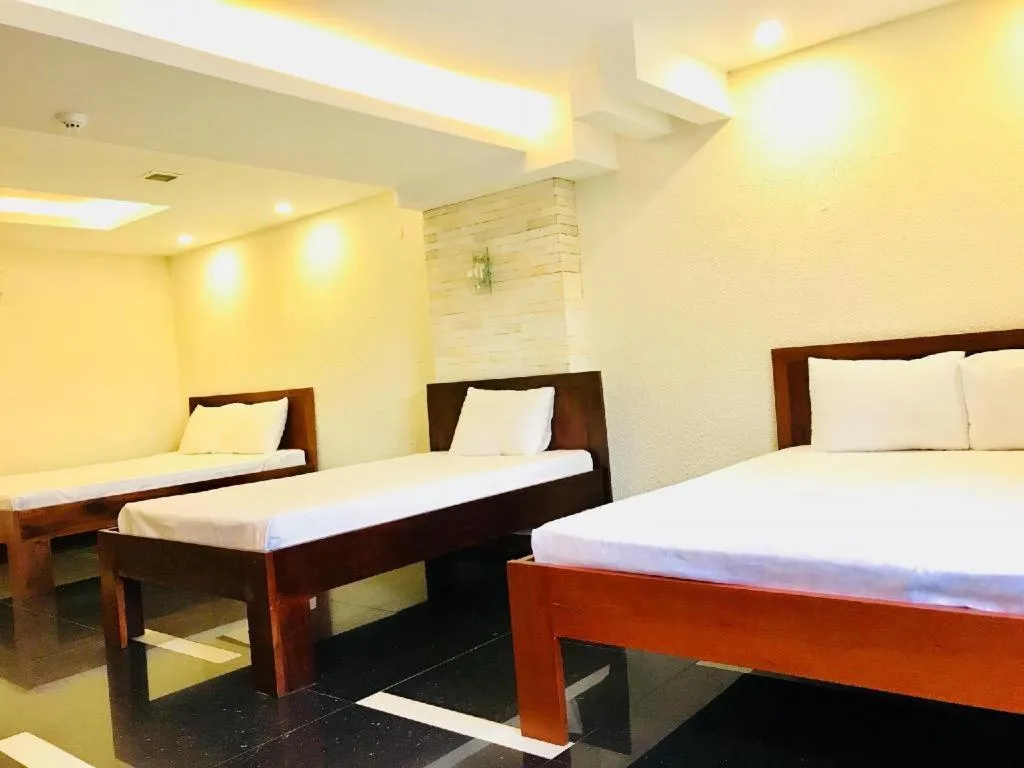 Bed in Whale Ocean View Hotel