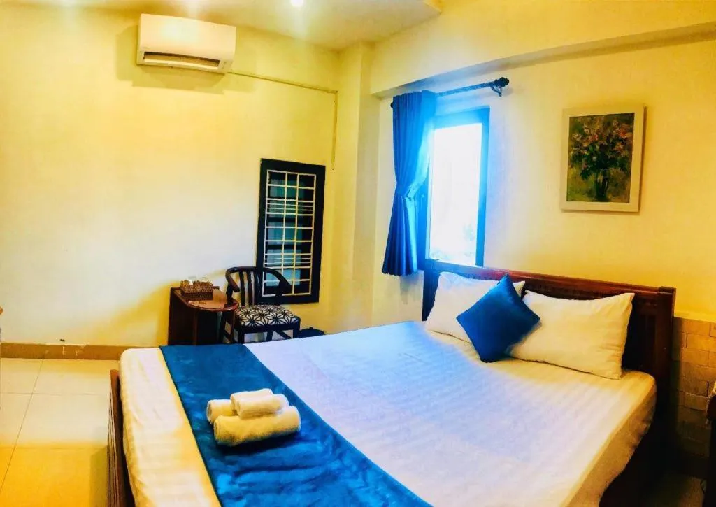 Bed in Whale Ocean View Hotel