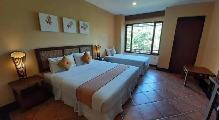 Bed in Valley Garden Resort