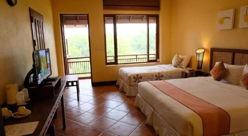 Bed in Valley Garden Resort