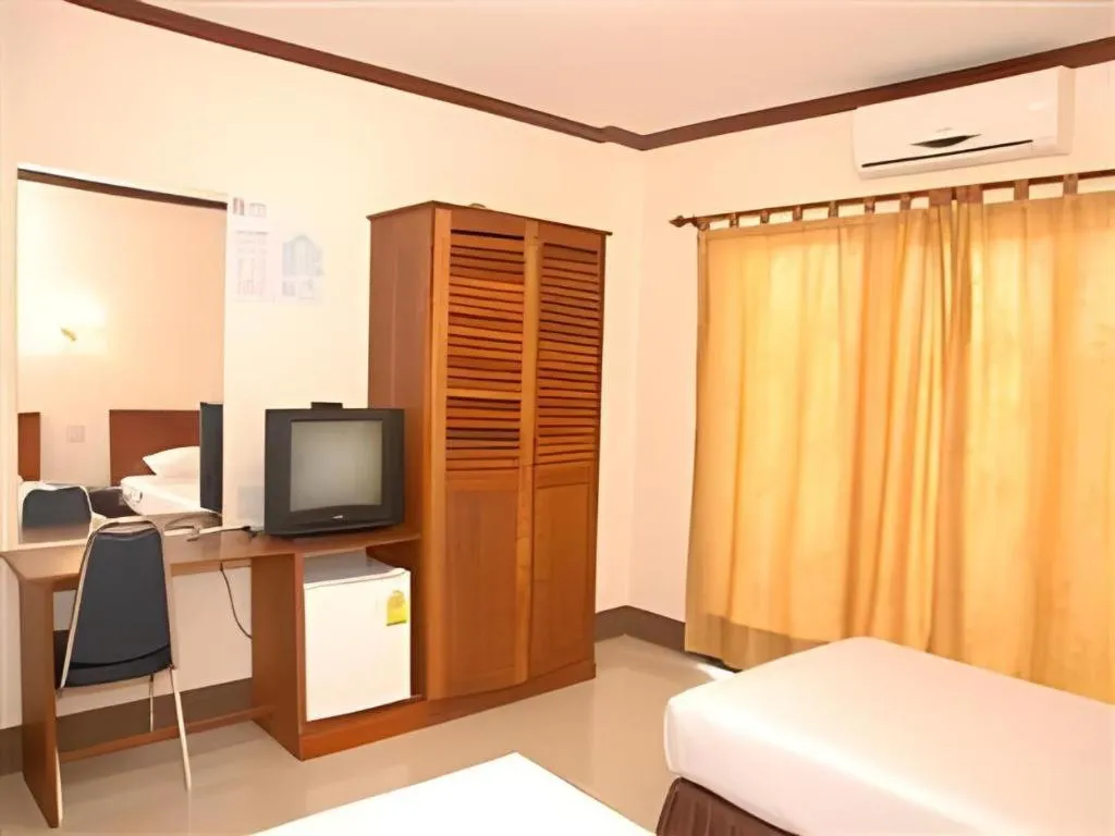 Bed in Chaleunehoung Hotel