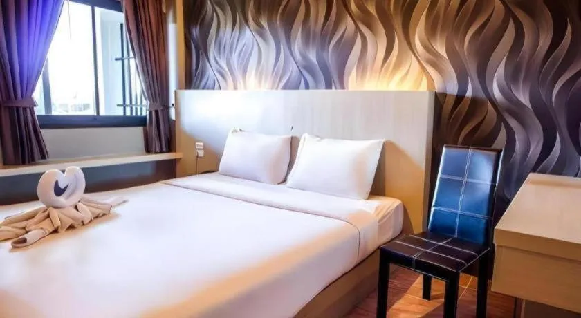 Bed in B2 Lanna Boutique & Budget Hotel