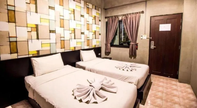 Bed in B2 Lanna Boutique & Budget Hotel