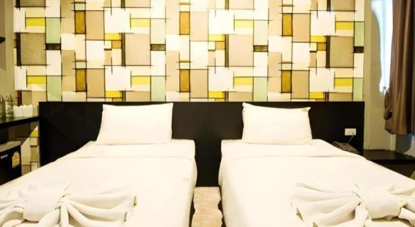 Bed in B2 Lanna Boutique & Budget Hotel