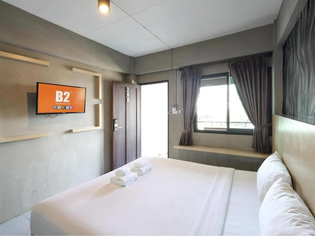 Bed in B2 Lanna Boutique & Budget Hotel
