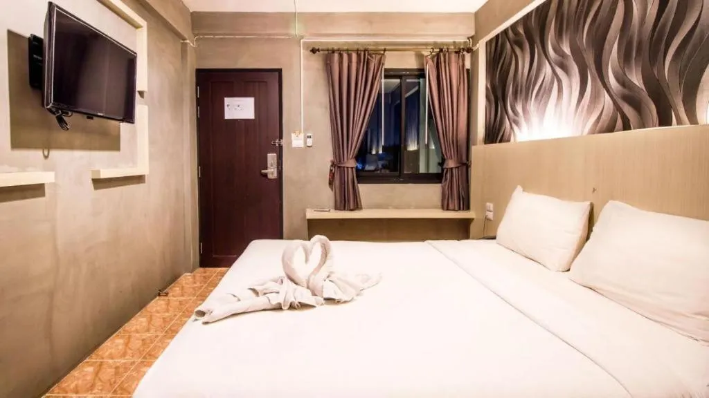 Bed in B2 Lanna Boutique & Budget Hotel