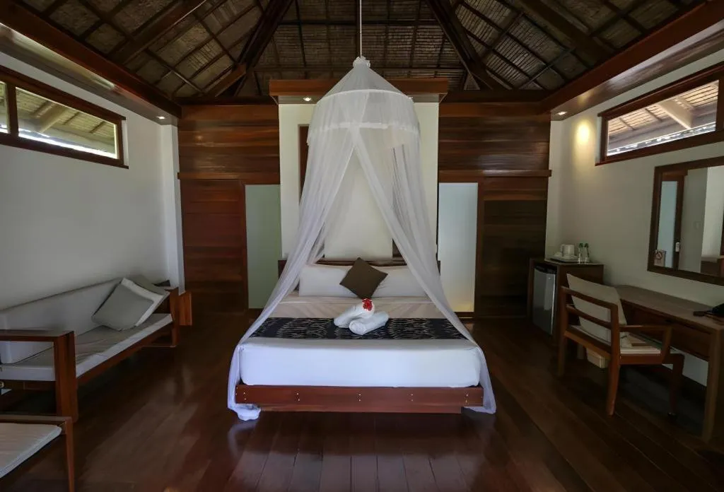 Bed in Isla Cabana Resort