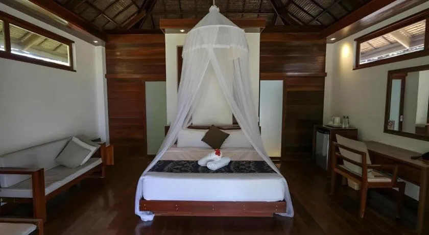 Bed in Isla Cabana Resort
