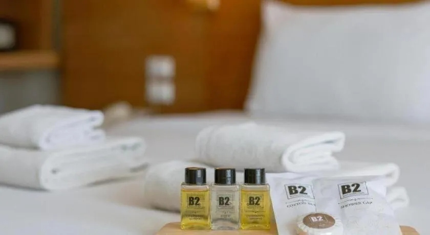 Bed in B2 Jomtien Pattaya Boutique & Budget Hotel