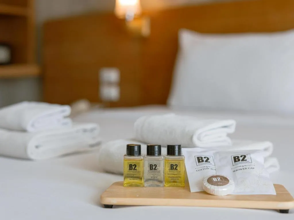 Bed in B2 Jomtien Pattaya Boutique & Budget Hotel