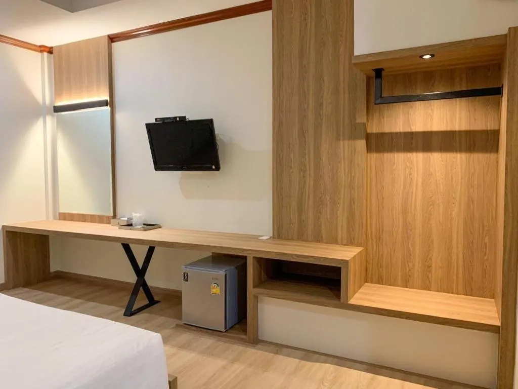 Bed in Siam River Resort