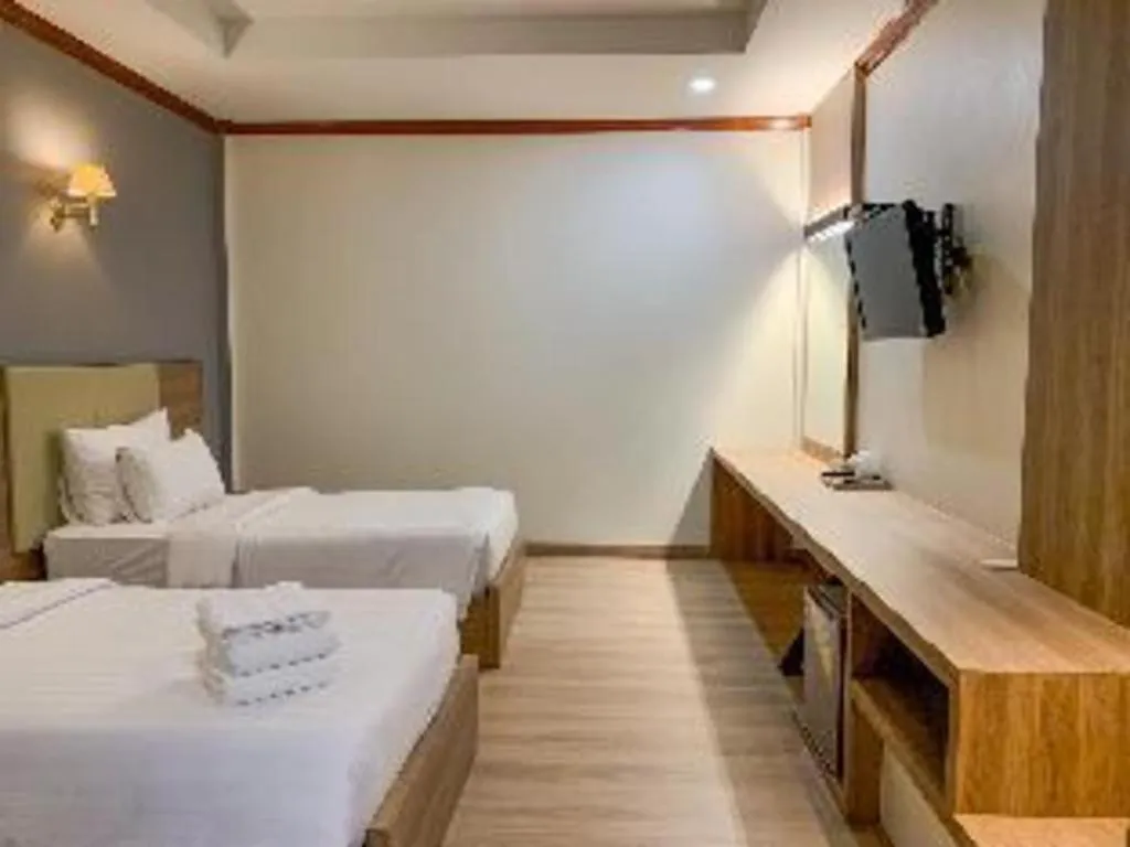 Bed in Siam River Resort