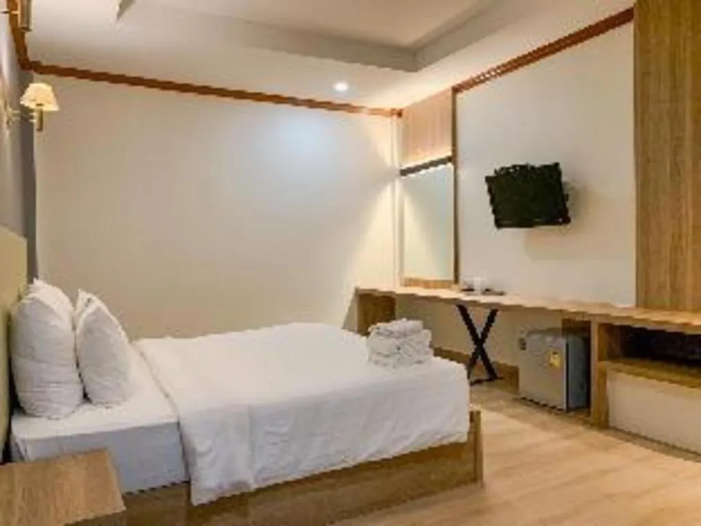 Bed in Siam River Resort