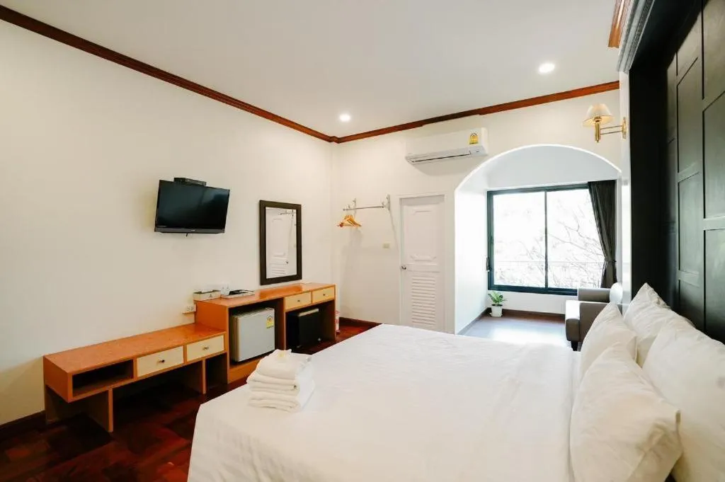 Bed in Siam River Resort