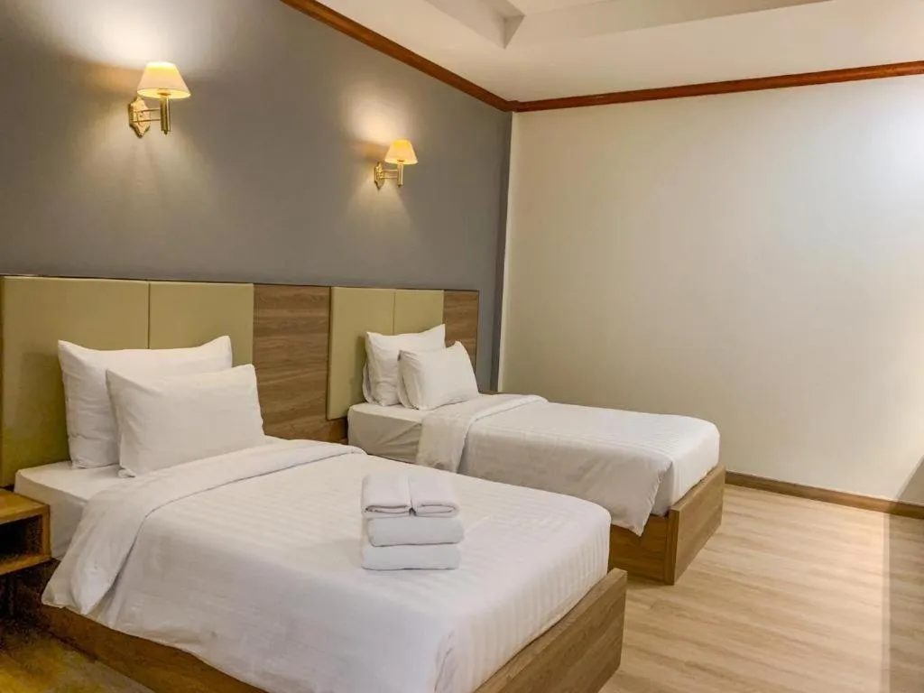 Bed in Siam River Resort