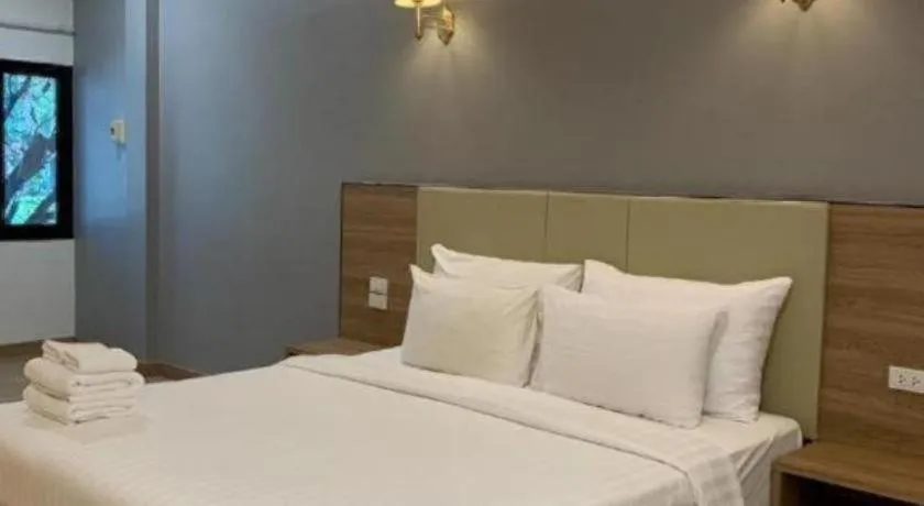 Bed in Siam River Resort