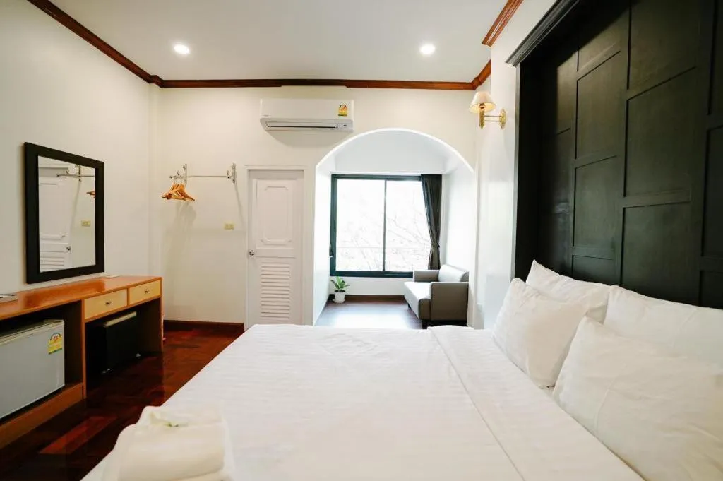 Bed in Siam River Resort