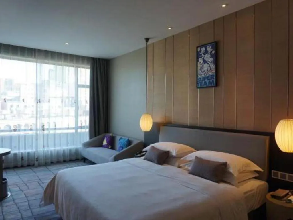 Bed in DongGuan JOYC Hotel 