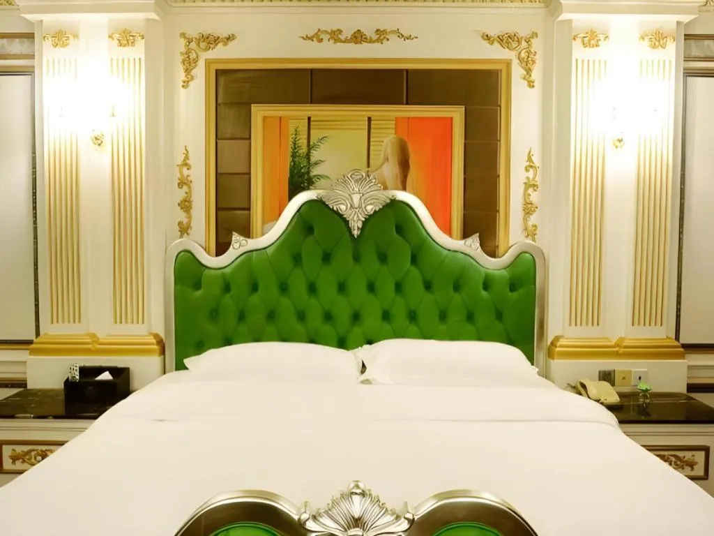 Bed in Eurasia International Hotel