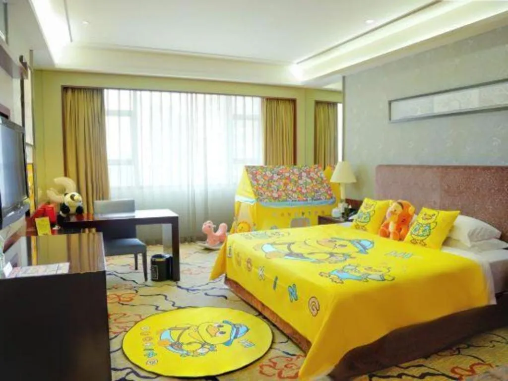 Bed in Eurasia International Hotel