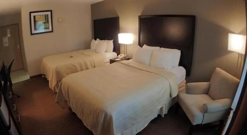 Bed in Quality Inn & Suites