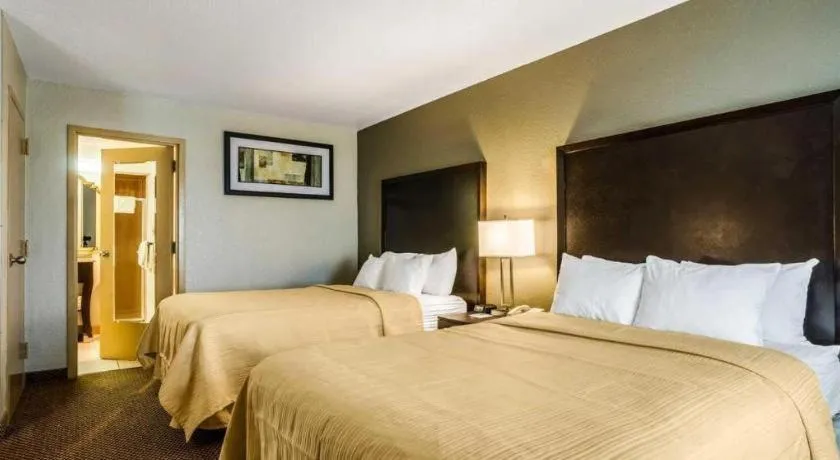 Bed in Quality Inn & Suites