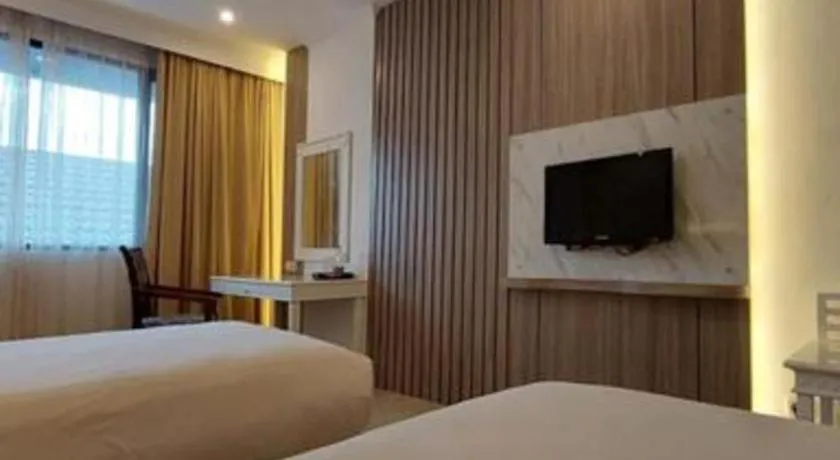 Bed in Hotel Banjarmasin International
