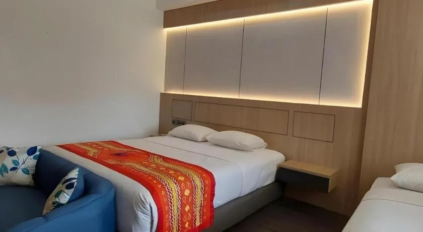 Bed in Hotel Banjarmasin International