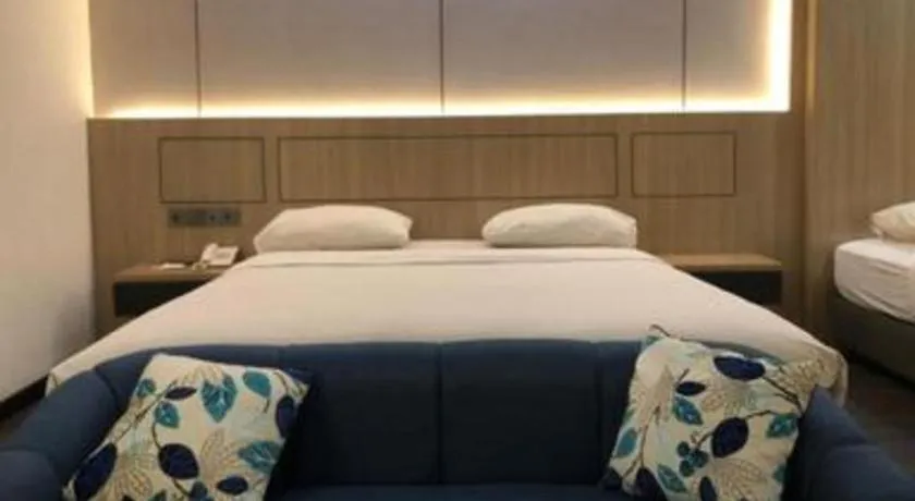 Bed in Hotel Banjarmasin International