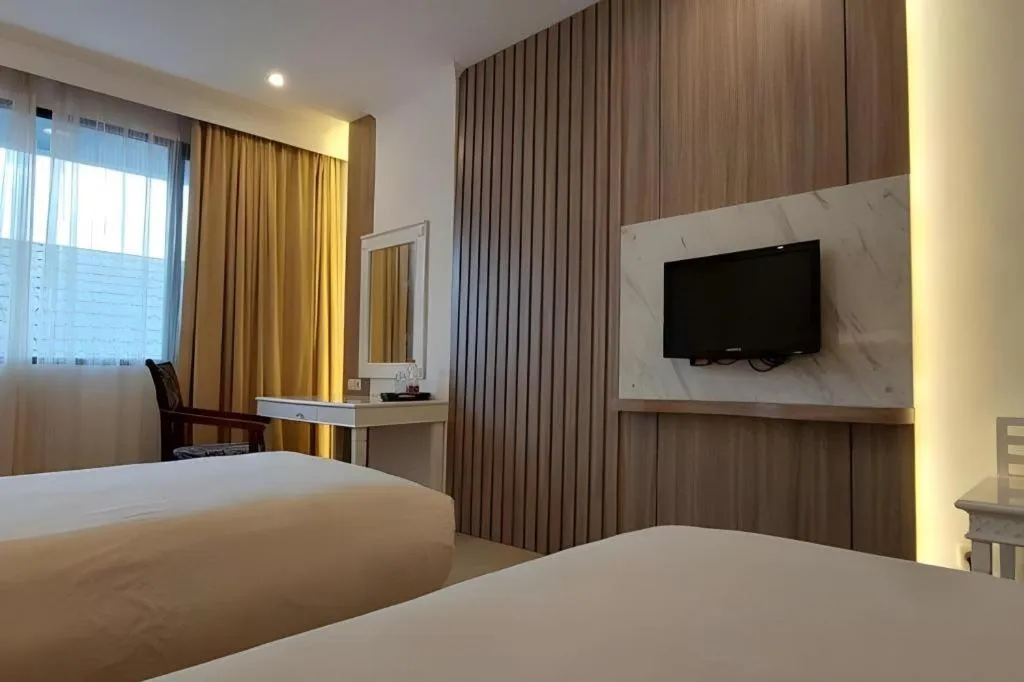 Bed in Hotel Banjarmasin International