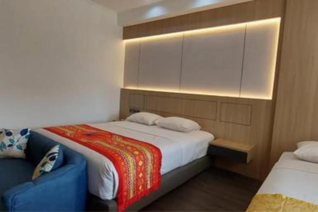 Bed in Hotel Banjarmasin International