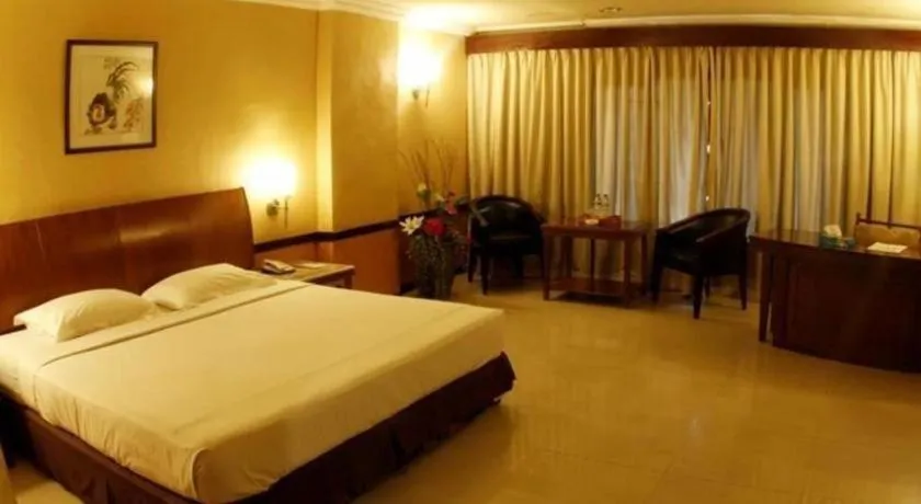 Bed in Hotel Banjarmasin International