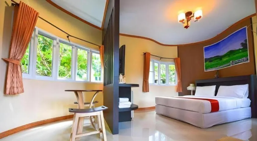 Bed in Phutara Resort