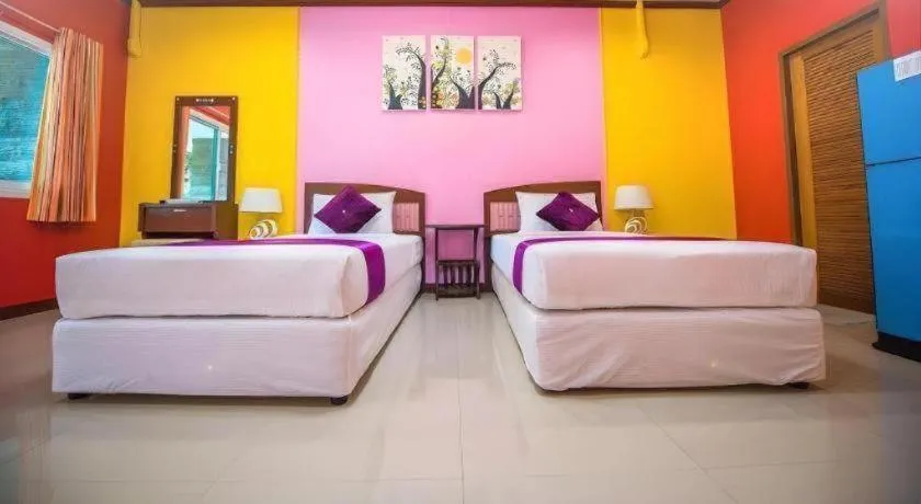 Bed in Phutara Resort