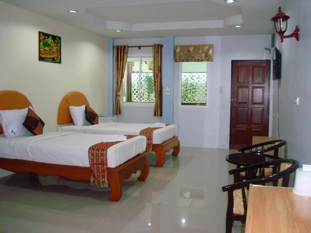Bed in Nayai Resort