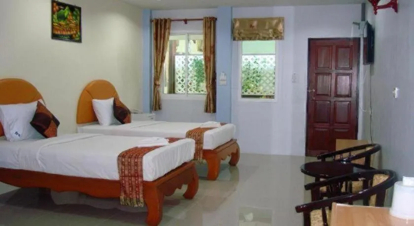 Bed in Nayai Resort