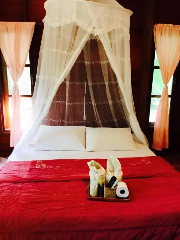 Bed in Baan Suan Phidchamika