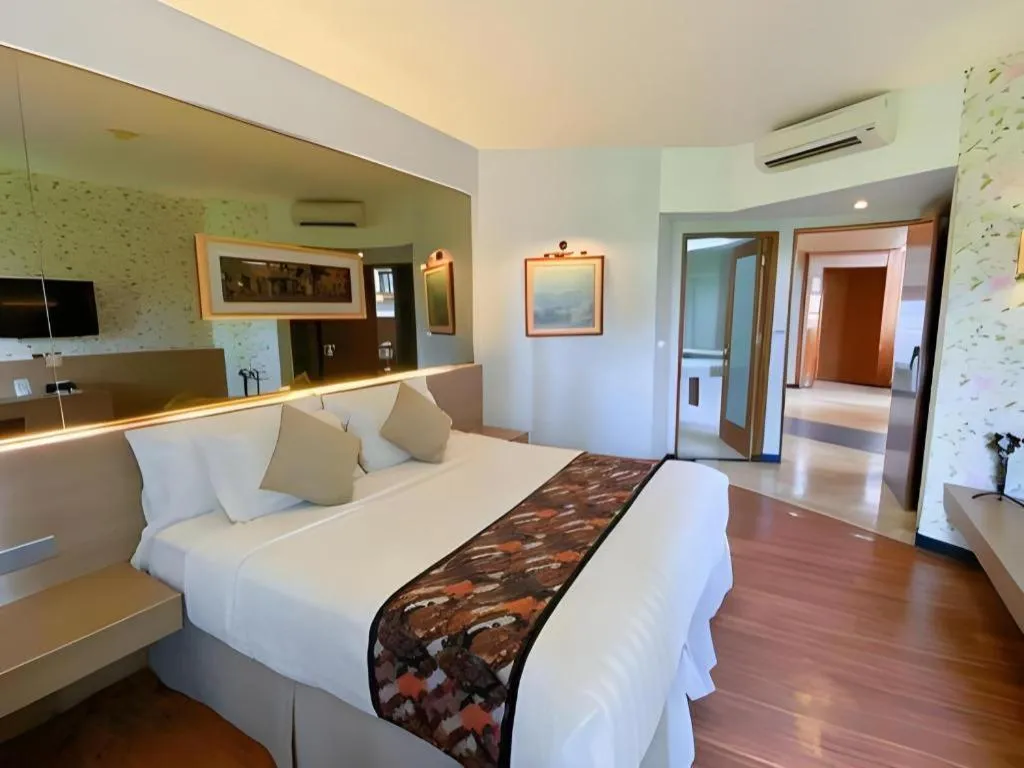 Bed in KLUB BUNGA THEME PARK HOTEL