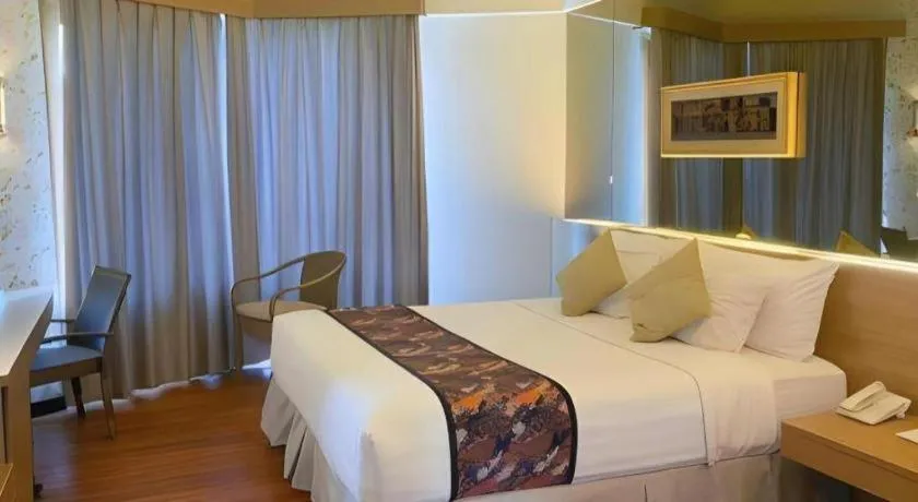 Bed in KLUB BUNGA THEME PARK HOTEL