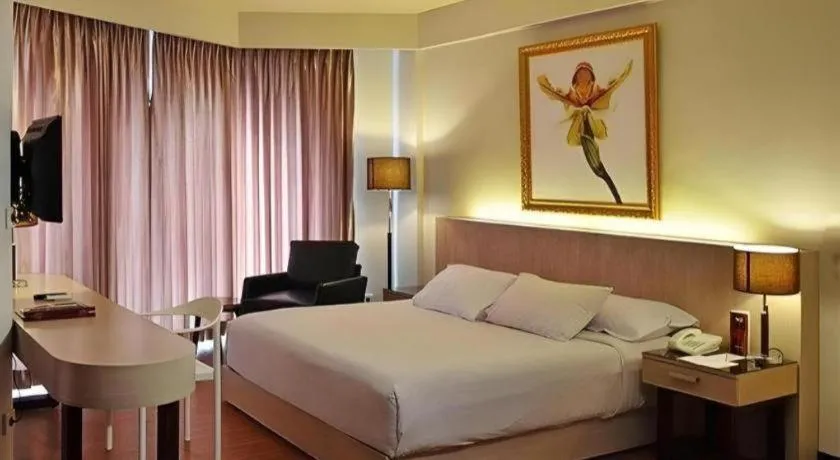 Bed in KLUB BUNGA THEME PARK HOTEL